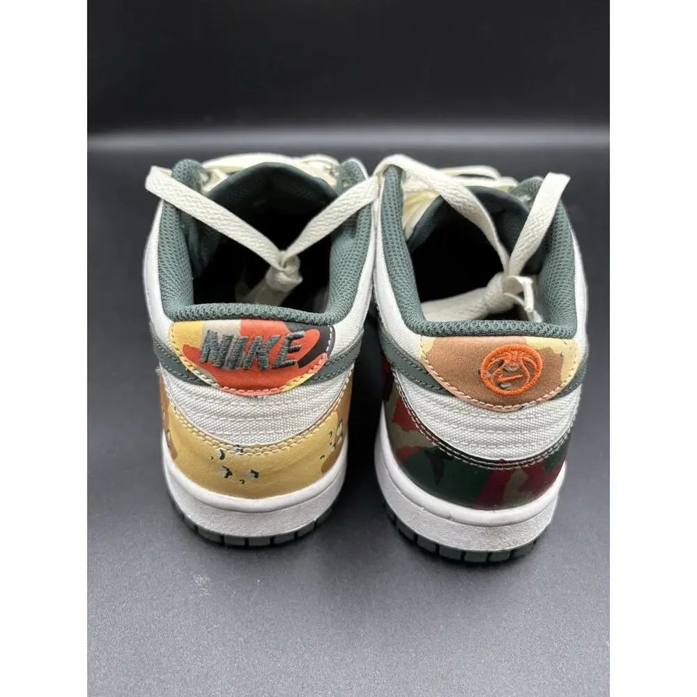 Nike Dunk Low SE Grade School Sail Multi-Camo DB1909-100 Youth Size 5.5=W Sz 7